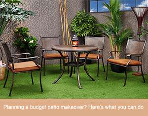 Planning a budget patio makeover? Here’s what you can do