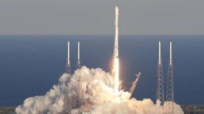 SpaceX launches new rocket primed for future crewed missions