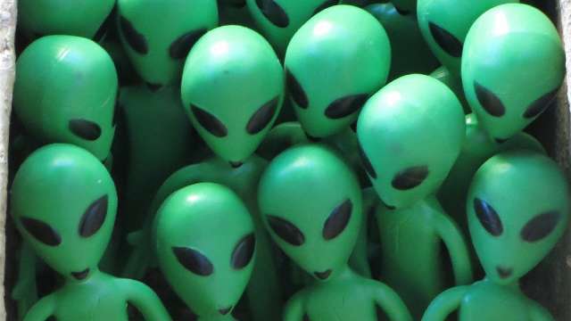 Aliens exist but may be in a parallel universe