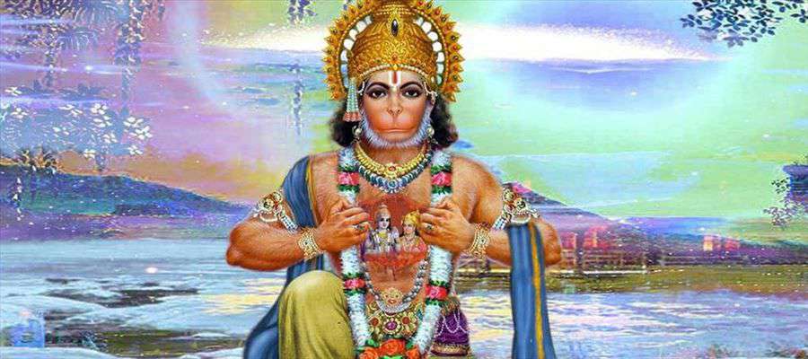 What should you offer God Hanuman to seek his blessings?