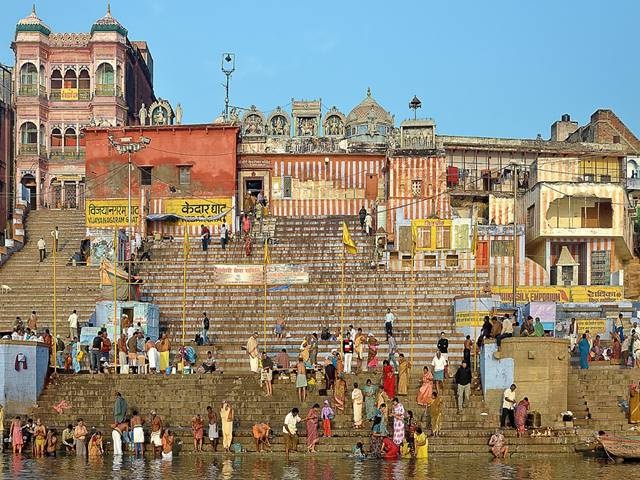 Spiritual experience on the ghats of Varanasi