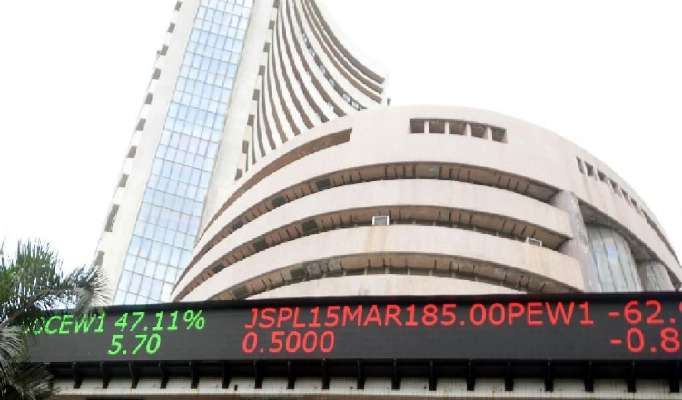 Sensex down 143 points, Nifty below the 10,200 points