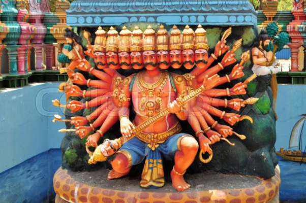 Five places where people worship Ravana who is considered as evil