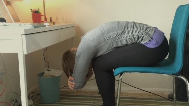 Yoga asanas you can do even at your desk in office
