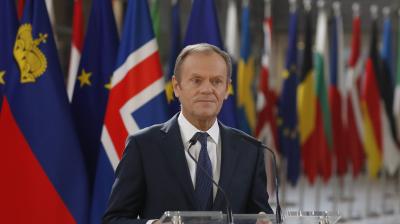 EU’s Donald Tusk suggests 12-month extension to Brexit date