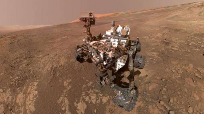 NASA turns selfies by Mars rover into stunning self-portrait