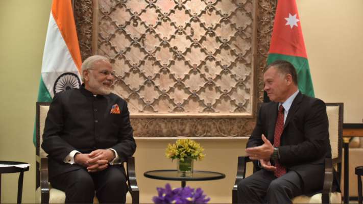 PM Modi Arrives in Palestine, Will Meet President Mahmoud Abbas