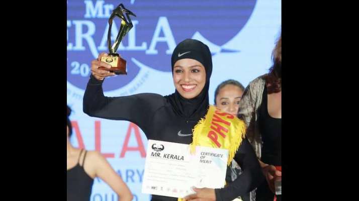 Hijab wearing bodybuilder breaking stereotypes, wins at Mr Kerala