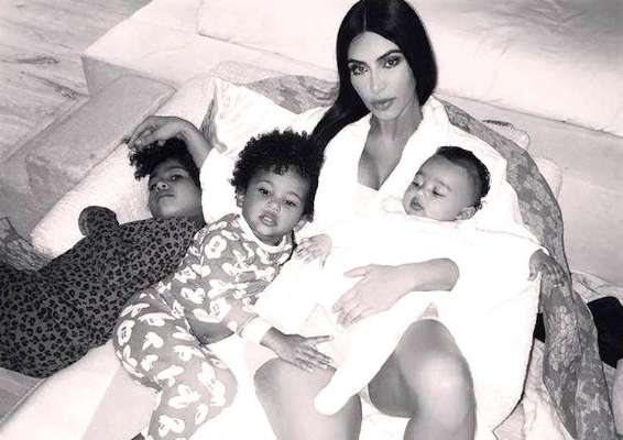 Kim Kardashian spends time with her three kids this ‘Mother’s Day’