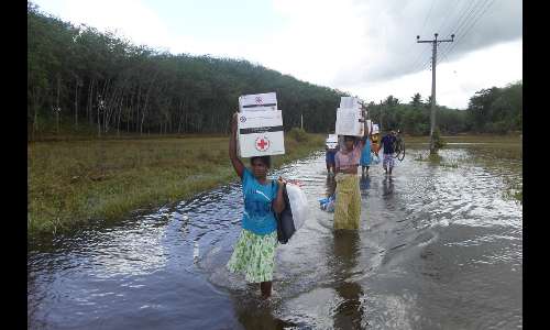 Over 8,000 affected by Sri Lanka flash floods