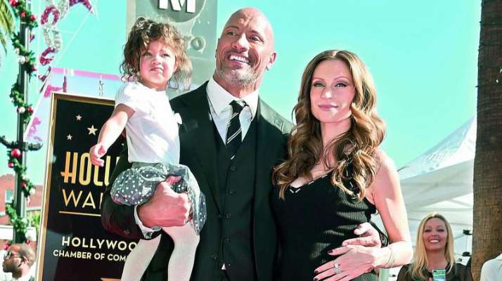 The Rock celebrates kid’s first Mother’s Day