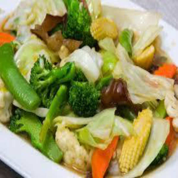 Stir-fried Exotic Oriental Vegetables Recipe