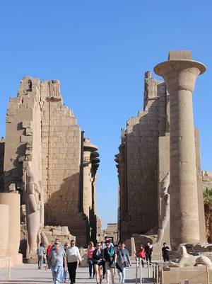 Lost in time in Luxor