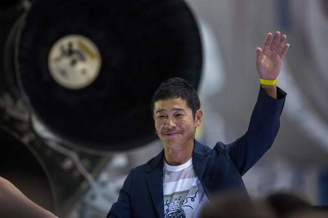 Japan’s fashion guru Maezawa lands first SpaceX moon flight