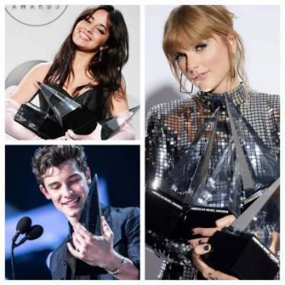 Taylor Swift and Camila Cabello break a record; Shawn Mendes and BTS steal limelight