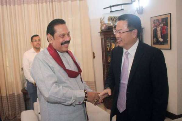 Envoy Meets Rajapaksa, Wickremesinghe