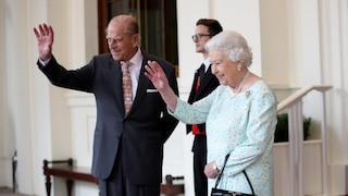 Prince Philip, husband of Queen Elizabeth, escapes unhurt from car crash