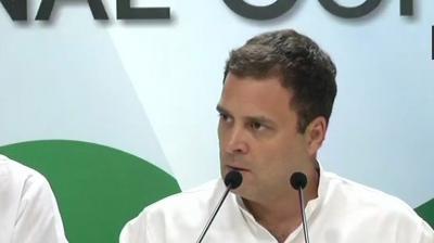 Defence minister ‘ran away’ from my questions on Rafale: Rahul Gandhi