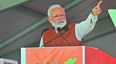 After mobile, now family pack for getting bail: PM’s jibe at Gandhi family