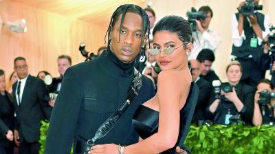 Travis Scott’s sweet message for wife Kylie Jenner