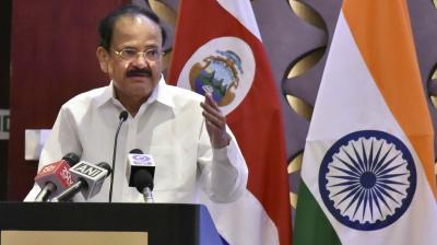 VP Naidu holds positive bilateral trade, investment talks on his visit to Costa Rica