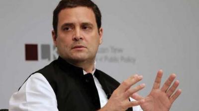 Laser pointed 7 times at Rahul’s head in Amethi: Congress writes to govt