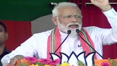 Mahamilavat gang scared I will shut their shops of corruption if back in power: Modi